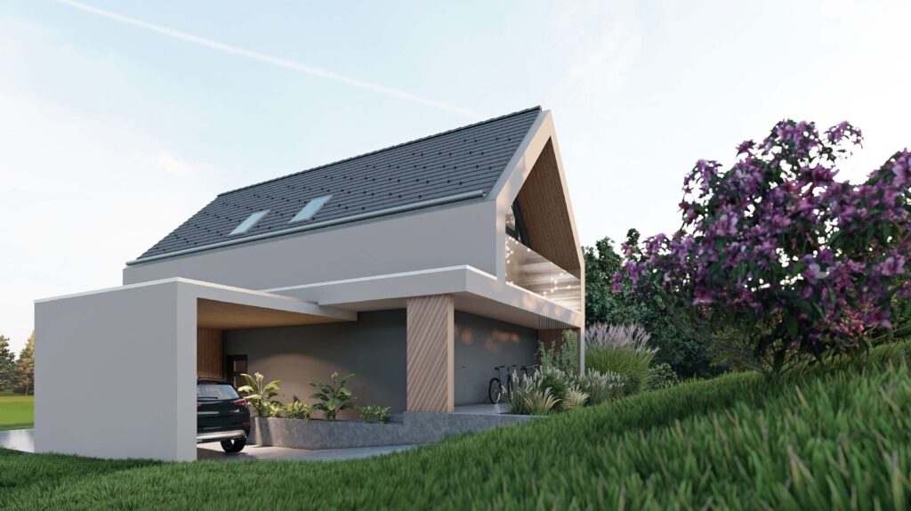 Hillside house 2
