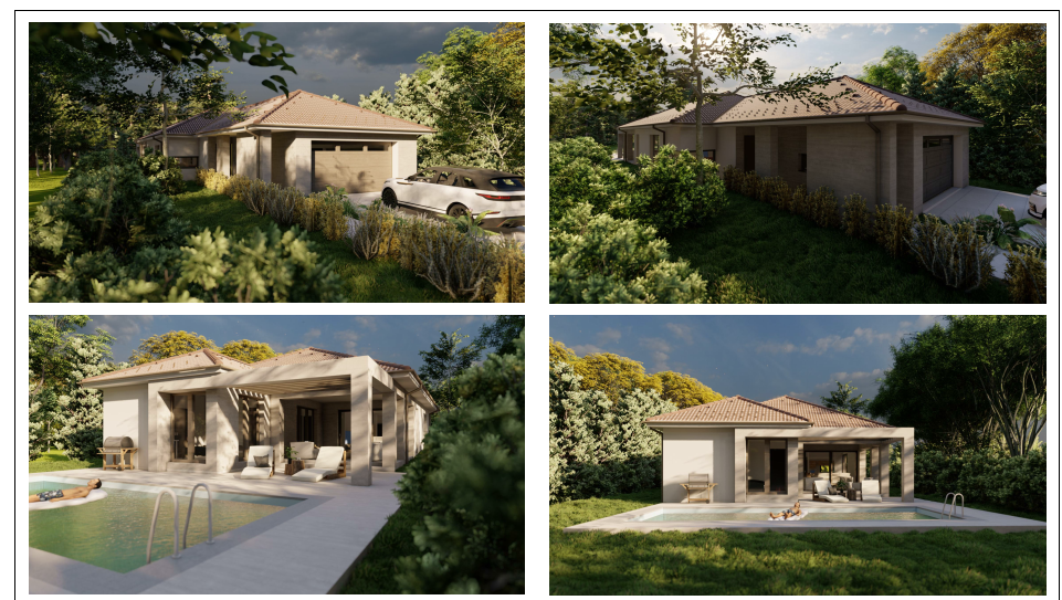 Fót – Premium Family Home with CLT Structure – Renderings 1