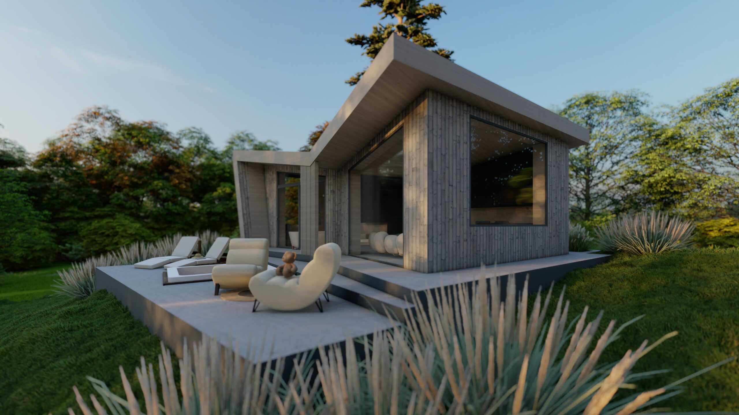 Balatonalmádi – Premium Cabin House – Renderings 6