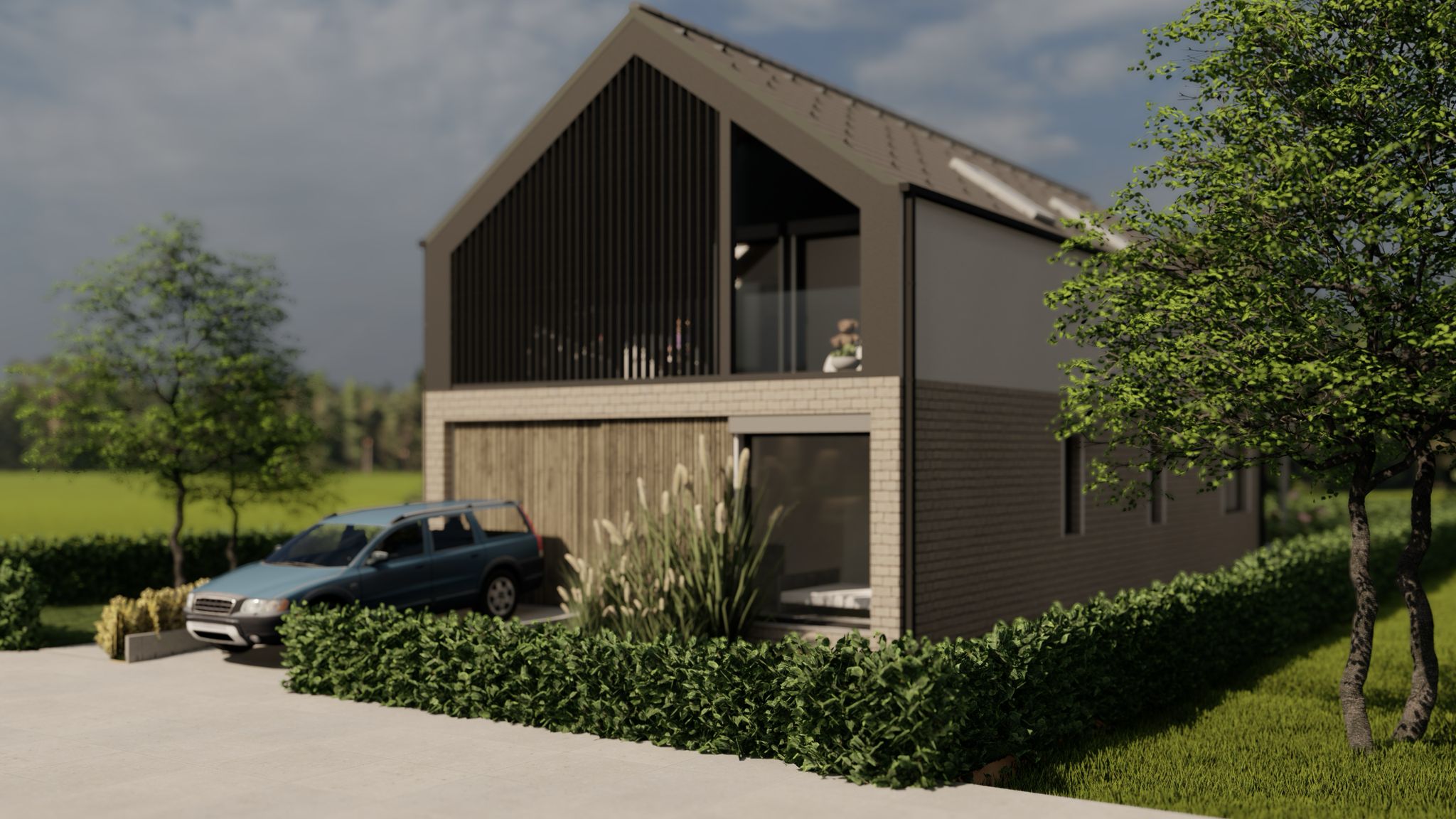 Budapest – Premium Family Home with CLT Structure – Renderings 2